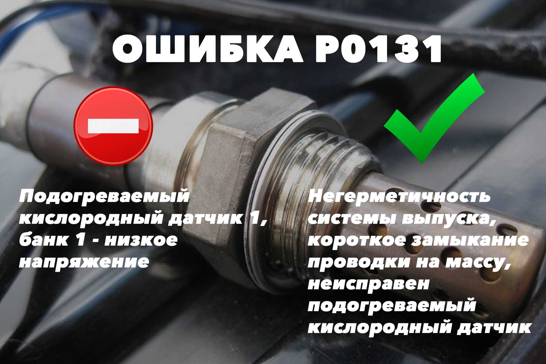 Признаки неисправности датчика распредвала
