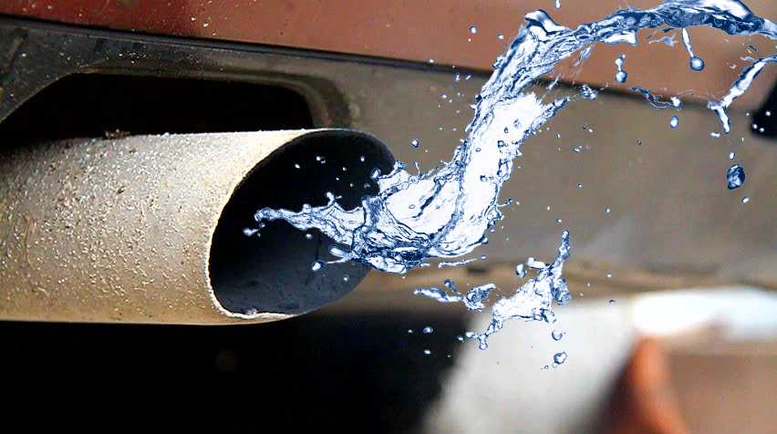 Почему в глушителе много воды: откуда влага в выхлопной трубе автомобиля