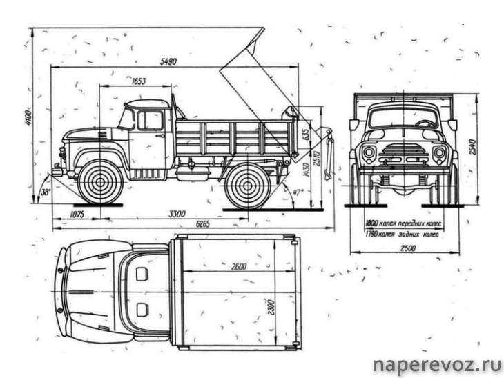 Самосвал газ саз-3507 технические характеристики, двигатель и расход топлива, грузоподъёмность