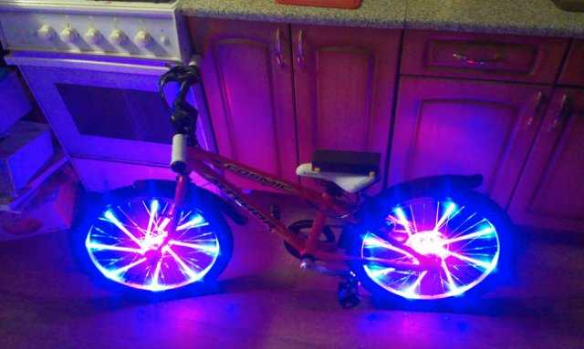 Варианты подсветки для велосипеда собственноручно