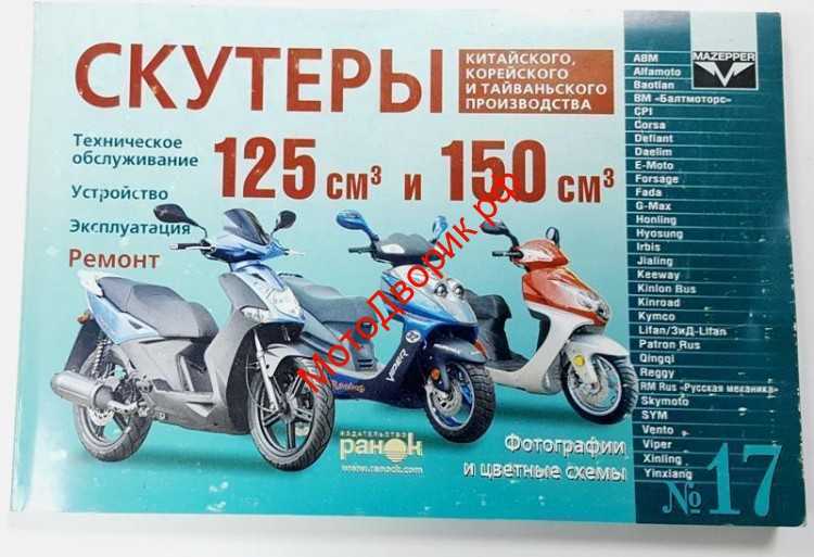 Руководство по скутеру hussar скутеры производства китая, тайваня и кореи