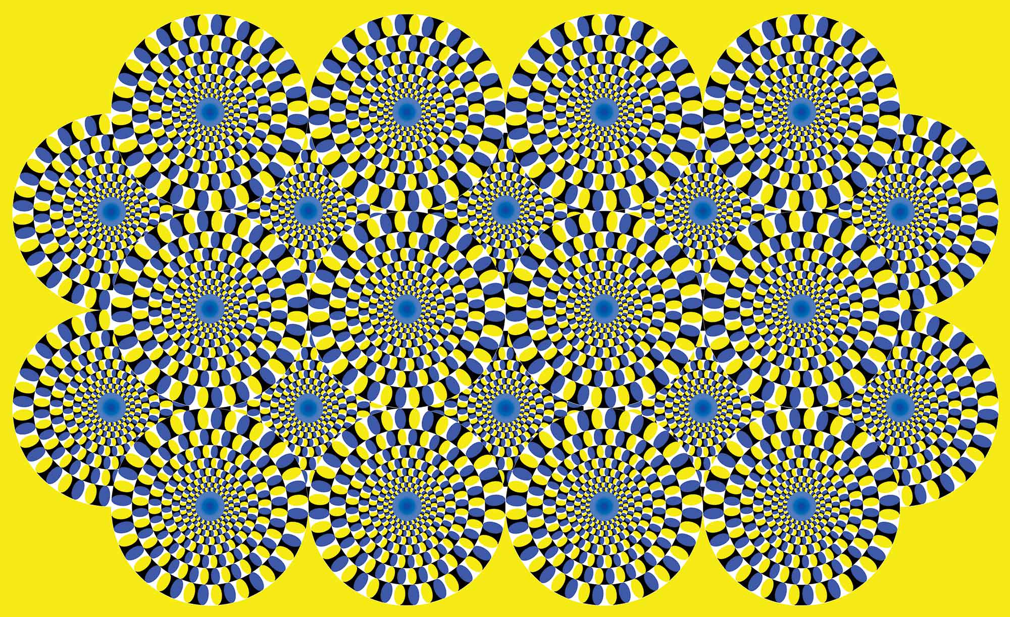 Оптическая иллюзия для печати