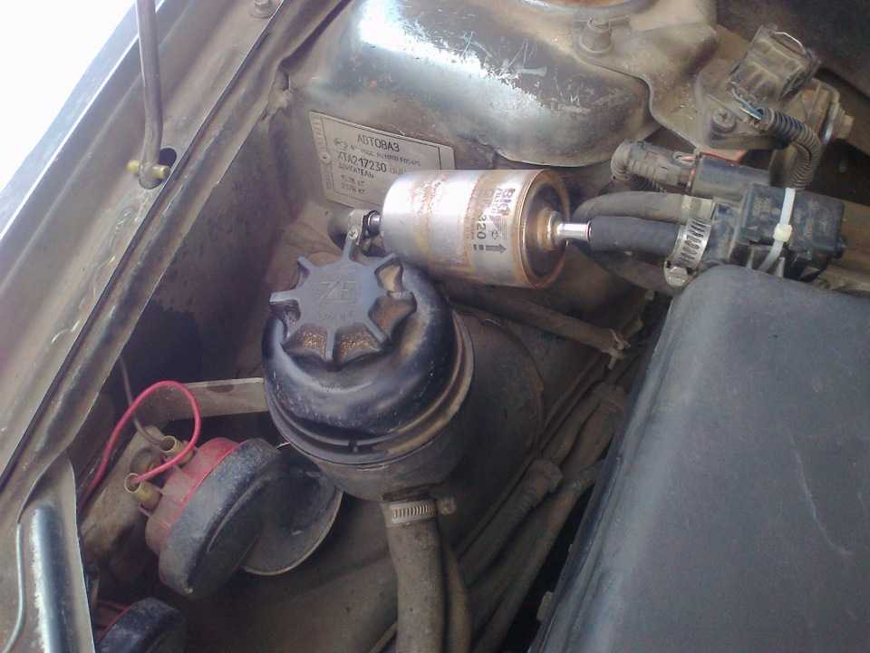Плохая продувка системы улавливания паров бензина ваз 2107 инжектор